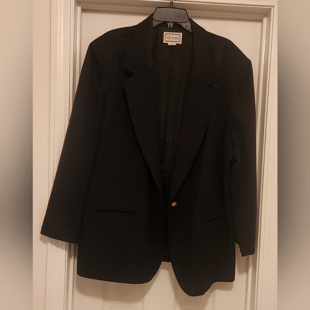 Classic Black Blazer